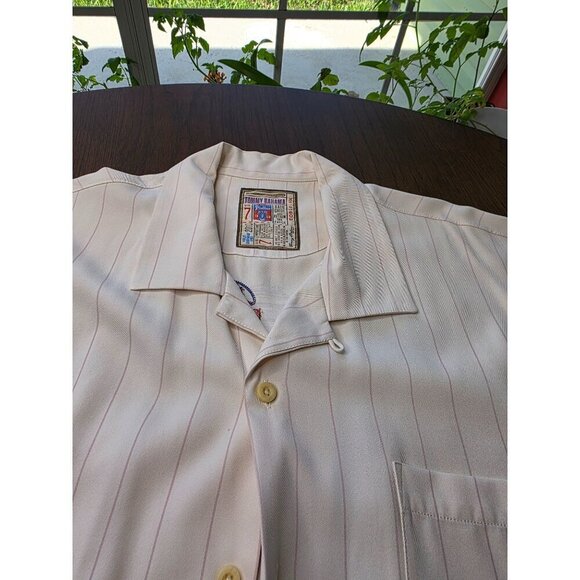 TOMMY BAHAMA 444/500 PHILLIES LIMITED EDITION 100% SILK SHORT SLEEVE SHIRT SZ XL - Picture 9 of 16